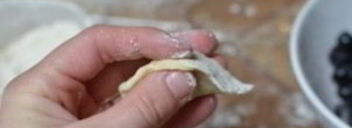 вареники с ягодами. Шаг 6