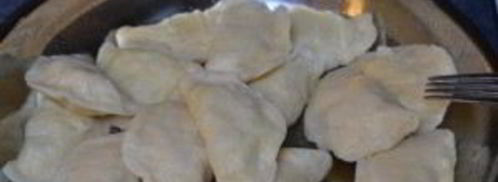 жареные вареники с картошкой. Шаг 12