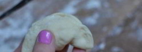 жареные вареники с картошкой. Шаг 9