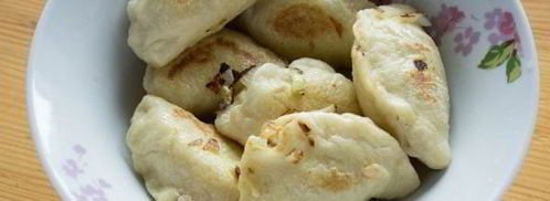 золотистые вареники с капустой. Шаг 15