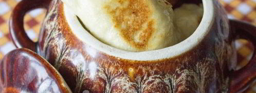 золотистые вареники с капустой. Шаг 16