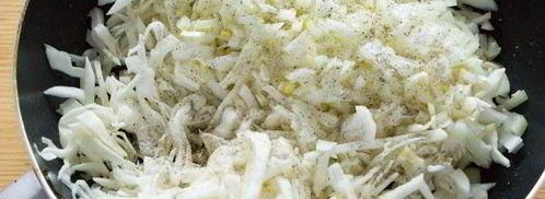 золотистые вареники с капустой. Шаг 7