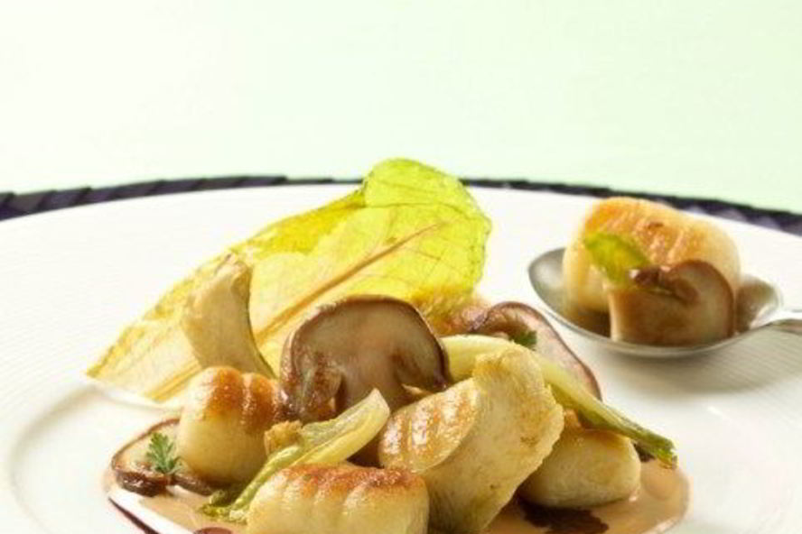 Рецепт жареные ньокки в соусе из горгонзолы с грибами