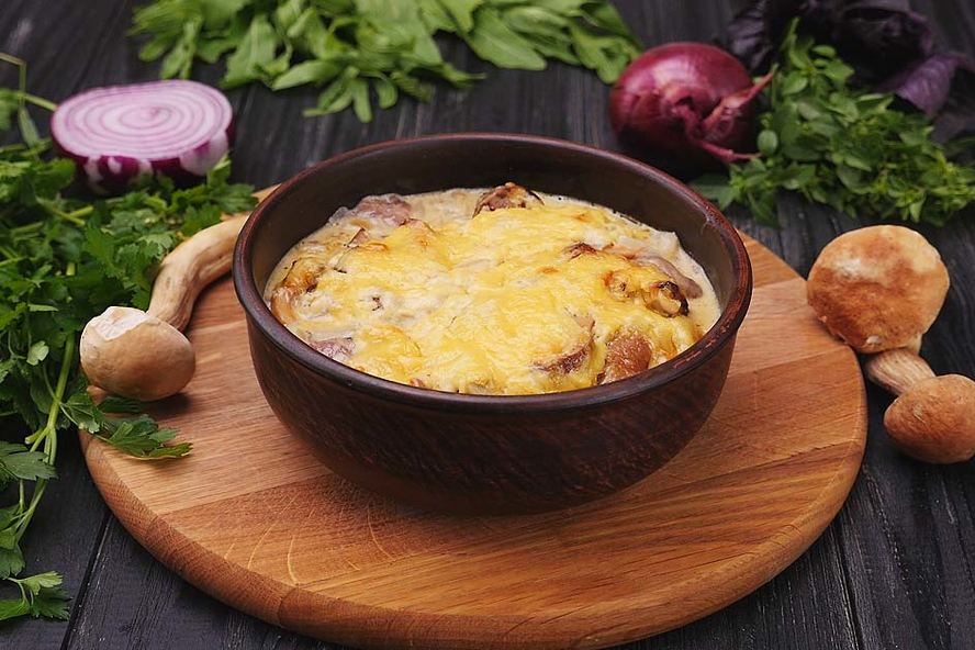 Рецепт грибное жаркое