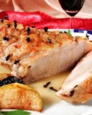 Скандинавское жаркое из окорока