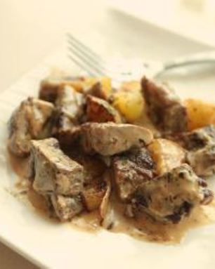Жаркое из баранины с картофелем