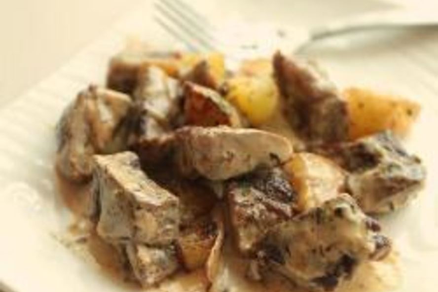 Рецепт жаркое из баранины с картофелем