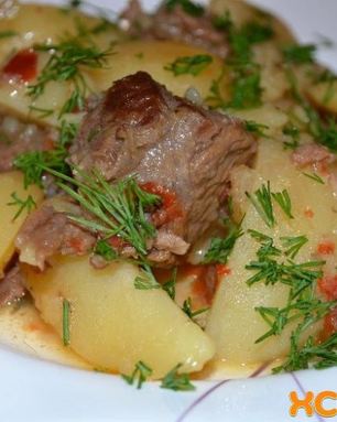 Жаркое из баранины