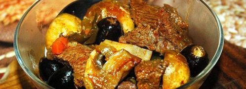 жаркое из говядины с грибами и овощами. Шаг 8