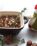 Жаркое из грибов, каштанов и фундука