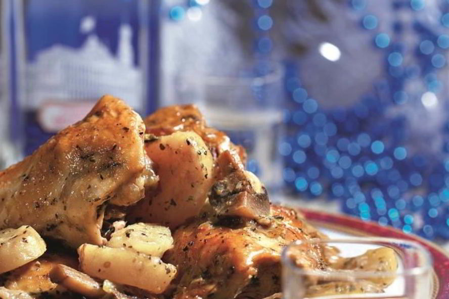 Рецепт жаркое из индейки с картошкой в мультиварке