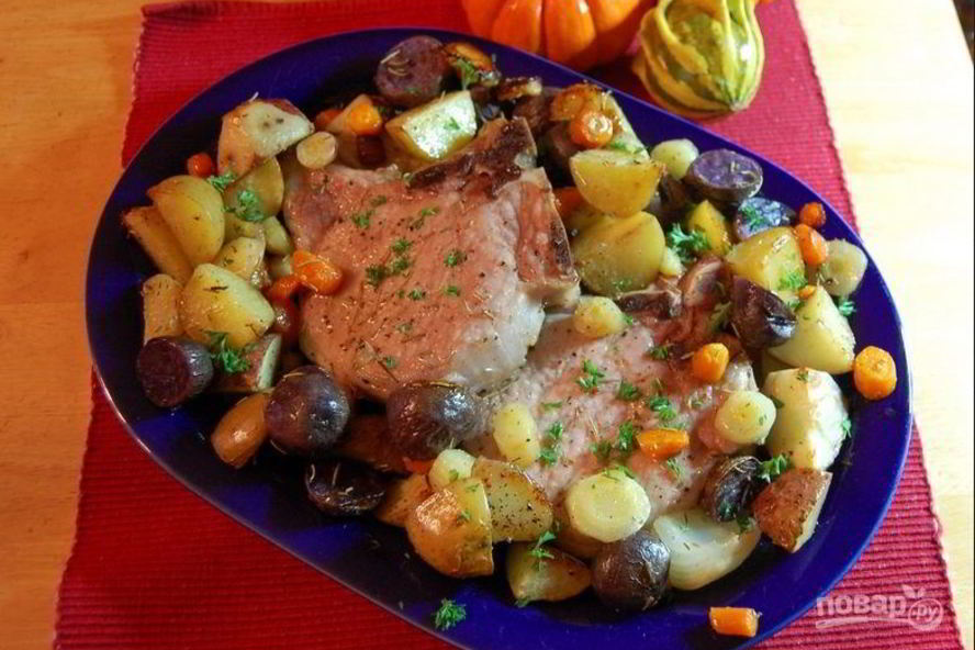 Рецепт жаркое из картофеля со свининой