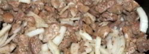 жаркое из куриных потрохов. Шаг 3