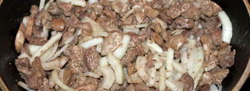 жаркое из куриных потрошков. Шаг 3