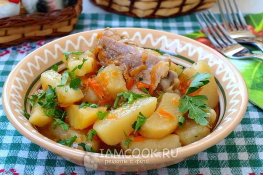 Рецепт жаркое из курицы