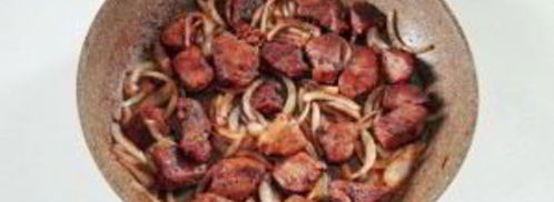 жаркое из свинины и зеленой фасоли. Шаг 3