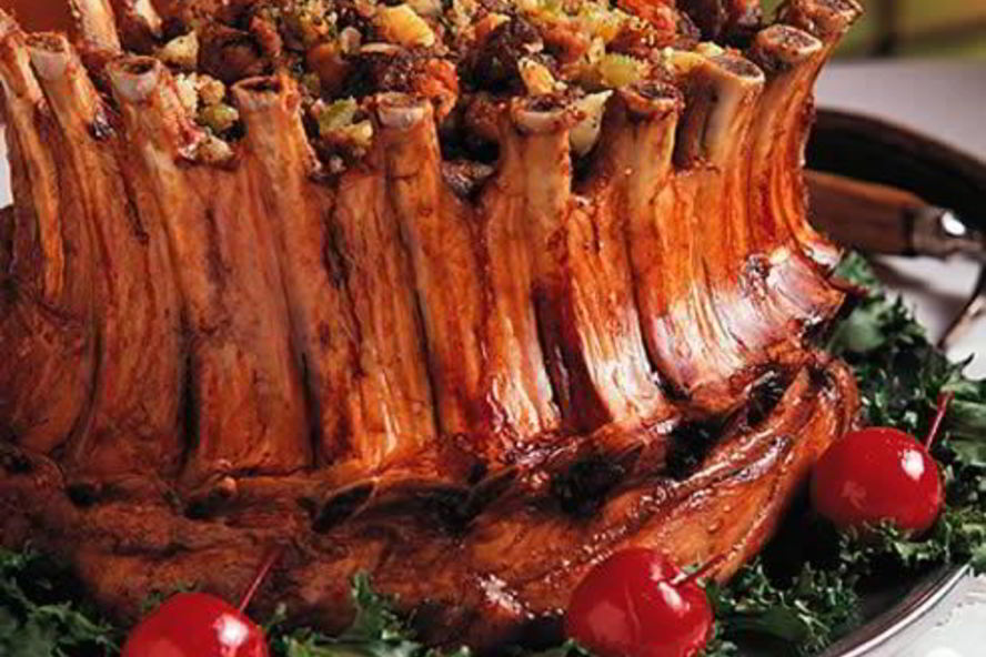 Рецепт жаркое из свинины корона