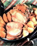 Жаркое из свинины с грушами