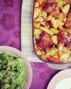 Жаркое из свинины с картошкой