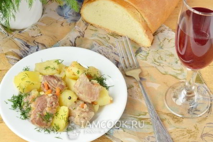 Рецепт жаркое из свинины