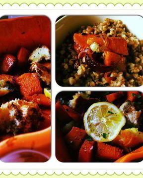 Жаркое из тыквы с травами