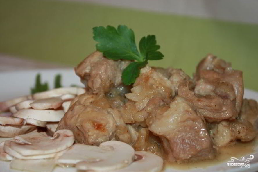 Рецепт жаркое по-домашнему из свинины