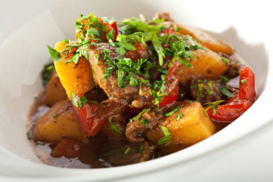 Рецепт жаркое по-домашнему с пряными травами