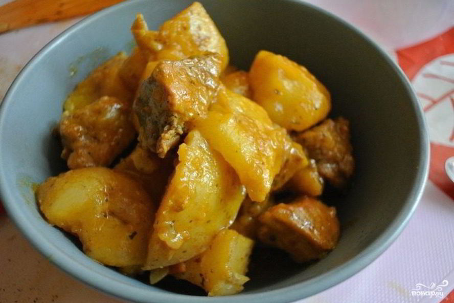 Рецепт жаркое по-домашнему со свининой