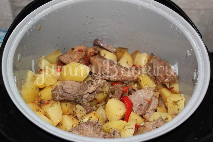 Рецепт жаркое по-домашнему в мультиварке