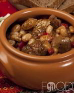 Жаркое с фасолью