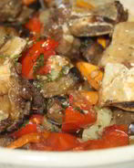 Жаркое с говяжьими ребрышками и летними овощами