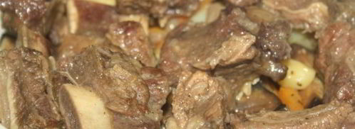 жаркое с говяжьими ребрышками и летними овощами. Шаг 15