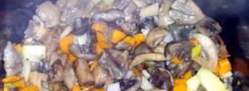 жаркое с грибами в мультиварке. Шаг 2