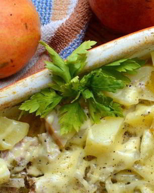 Жаркое с грушами