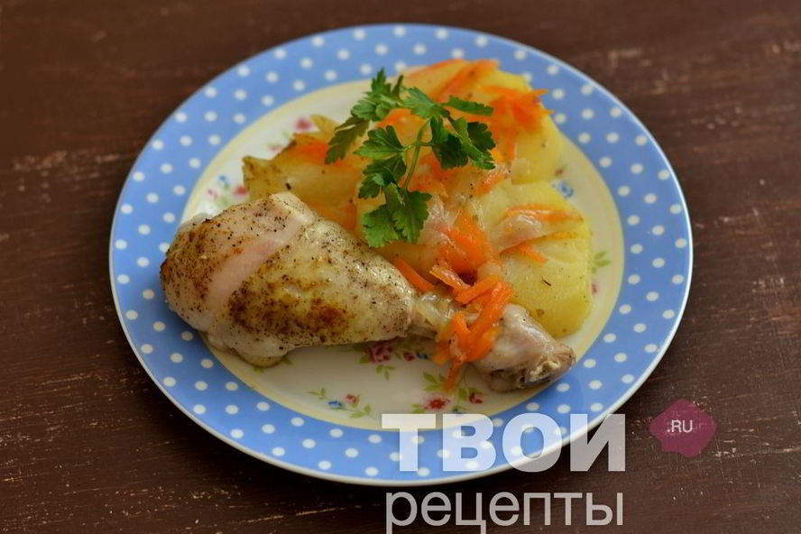 Рецепт жаркое с курицей в мультиварке
