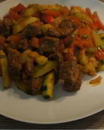 Жаркое с овощами и говядиной