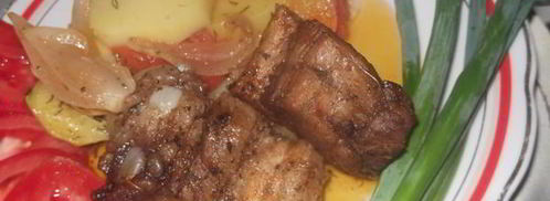 жаркое с овощным рагу. Шаг 8