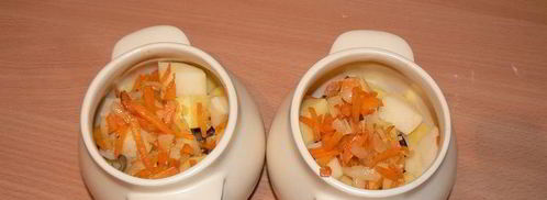 жаркое с сердечками в сливочном соусе. Шаг 3