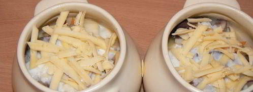 жаркое с сердечками в сливочном соусе. Шаг 6