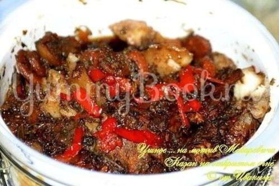 Рецепт жаркое в казане