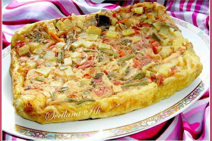 Рецепт жаркое в тесте