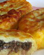 Картофельные зразы с грибами