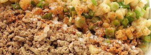 куриные зразы с печенью и яблоками. Шаг 4