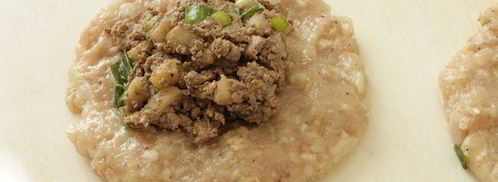 куриные зразы с печенью и яблоками. Шаг 5