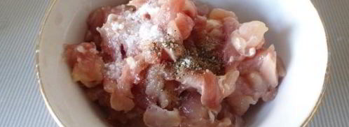 мясные зразы с начинкой из курицы. Шаг 6