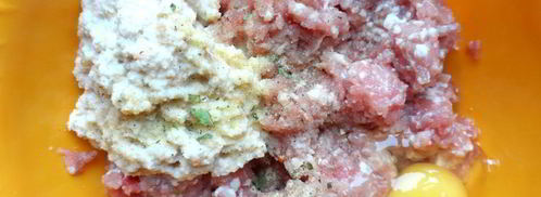 мясные зразы с яйцом и луком. Шаг 4