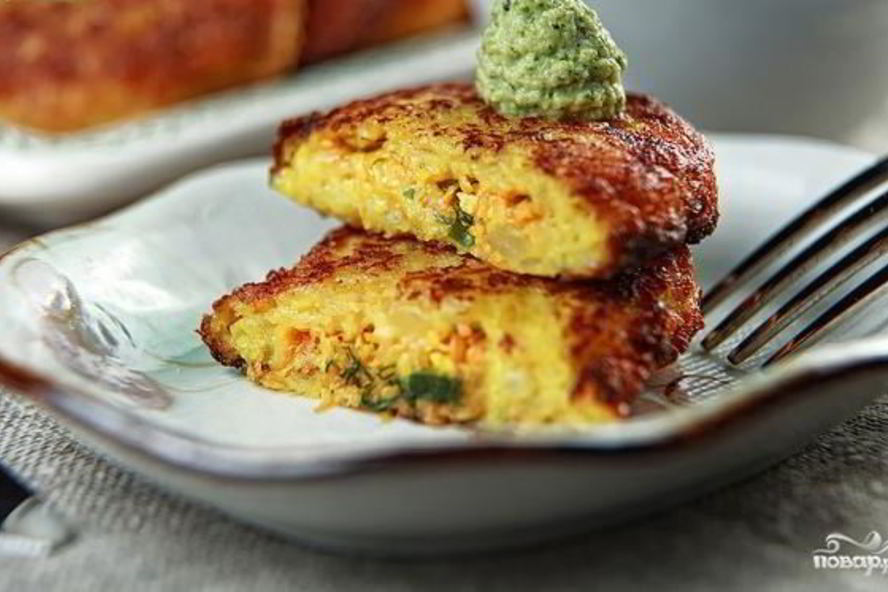 Рецепт вегетарианские зразы