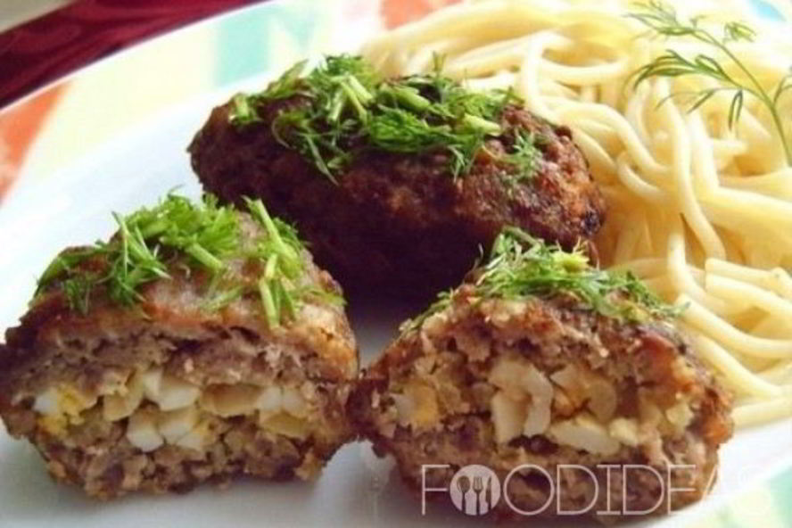 Рецепт зразы с яйцом