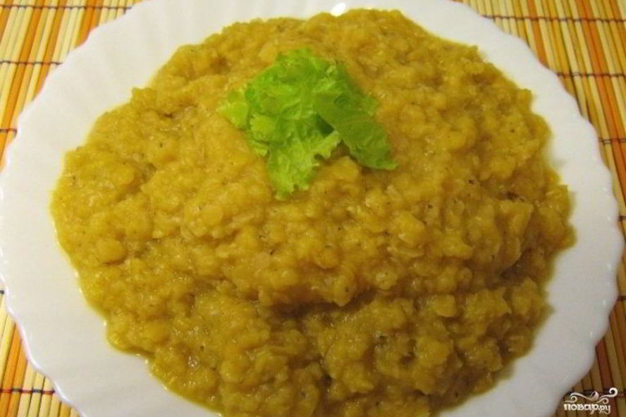 Рецепт чечевичная каша