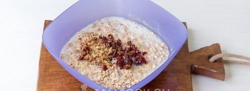 геркулесовая каша в духовке. Шаг 7